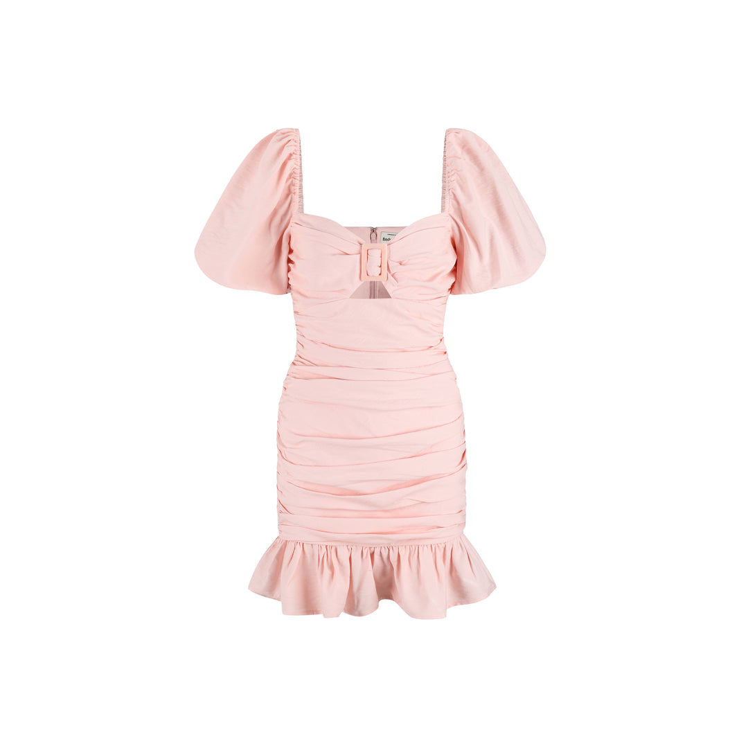 carlotta mini dress Afina Print Carlotta Mini Dress Lilac and Mila