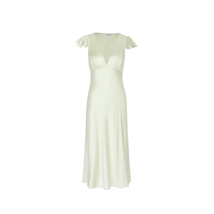 The Midnight Romance Slip in Flora Green
