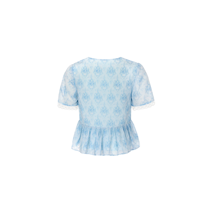 The French Boudoir Top