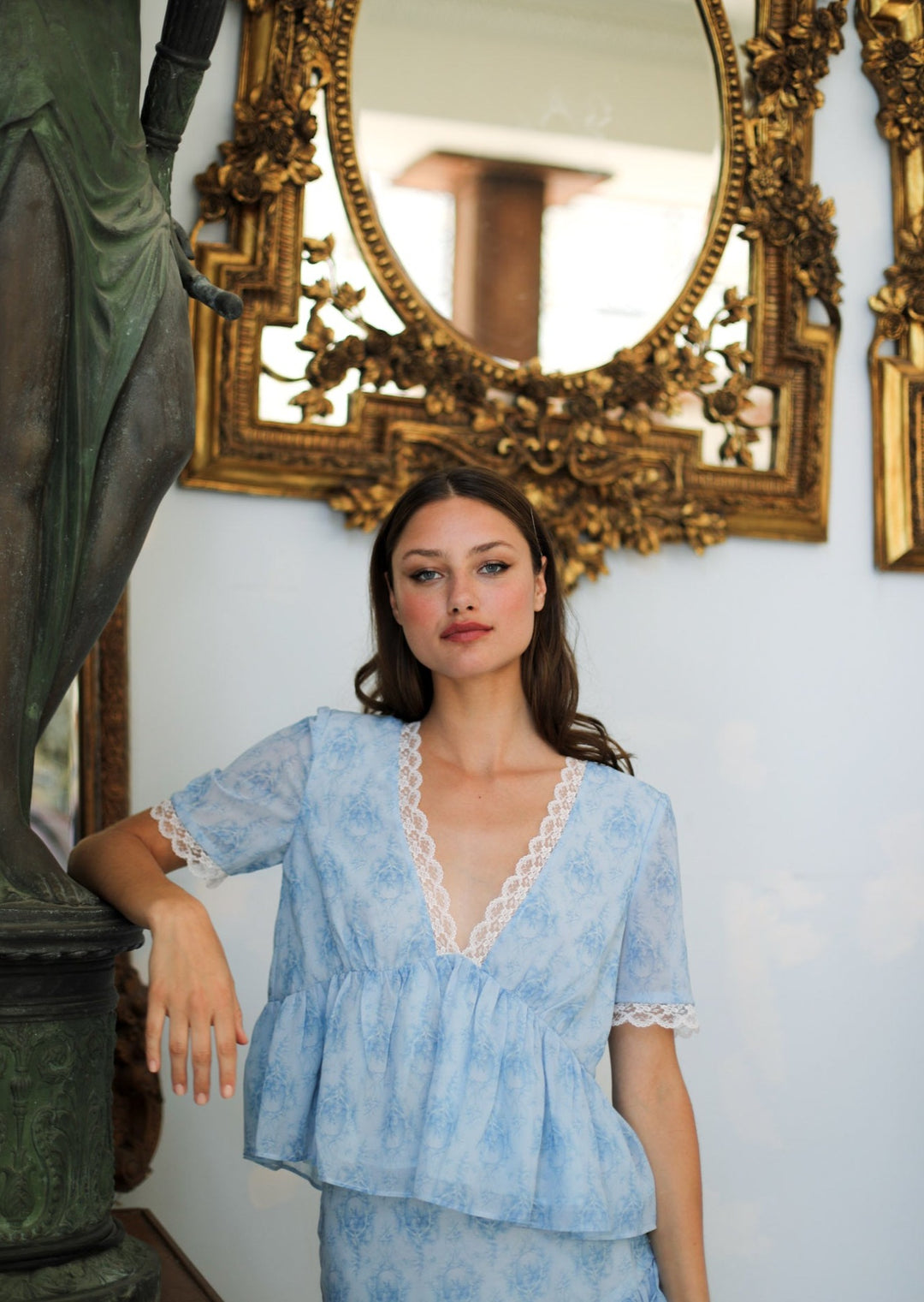 The French Boudoir Top
