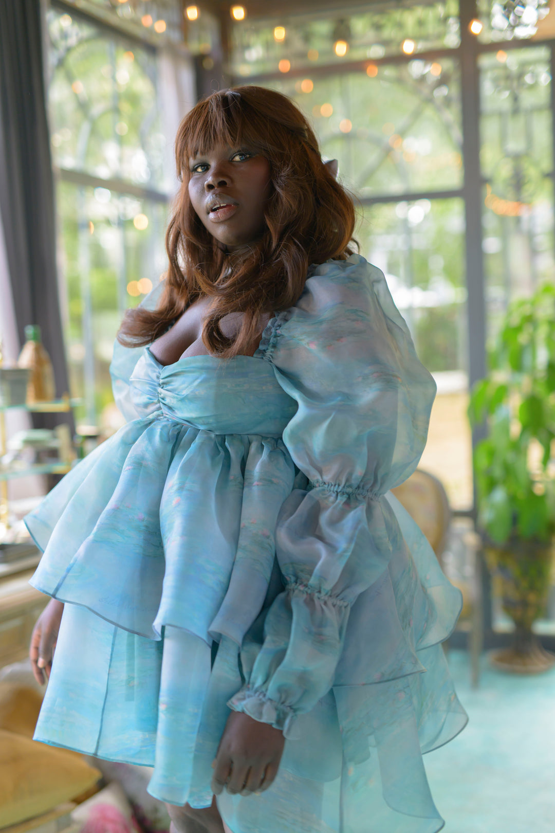 The Water Lilies Moonlight Dress