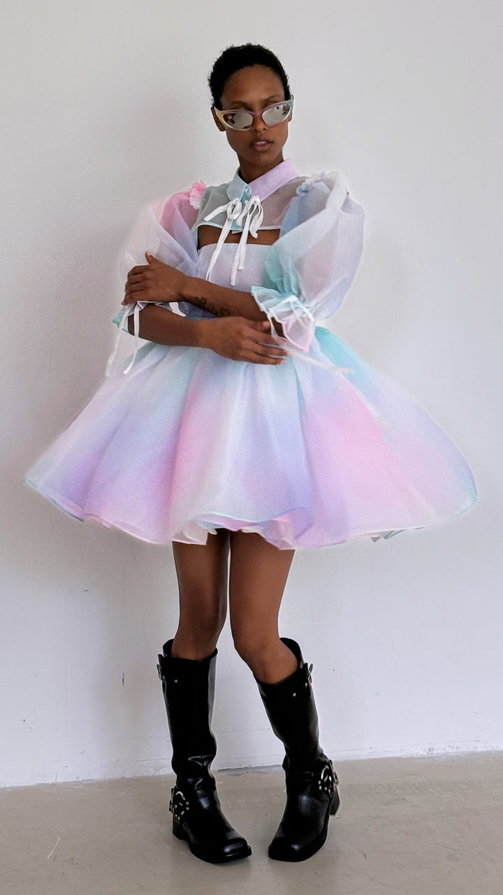 The Shrug Puff Dress