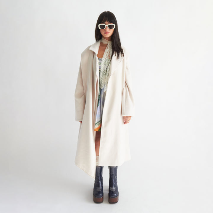 The Embrace Coat in Beige