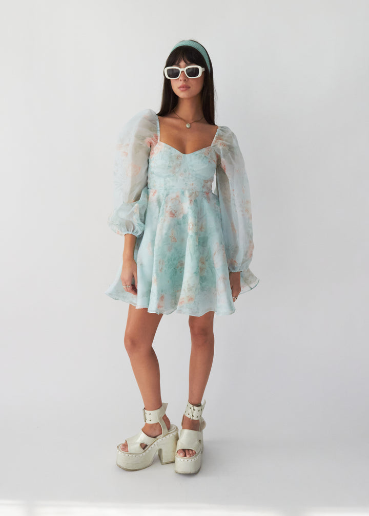 The Princess Dress in Mint Julep