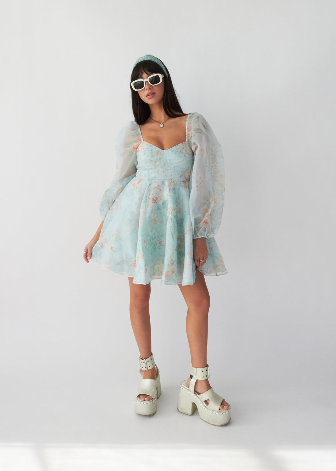 The Princess Dress in Mint Julep
