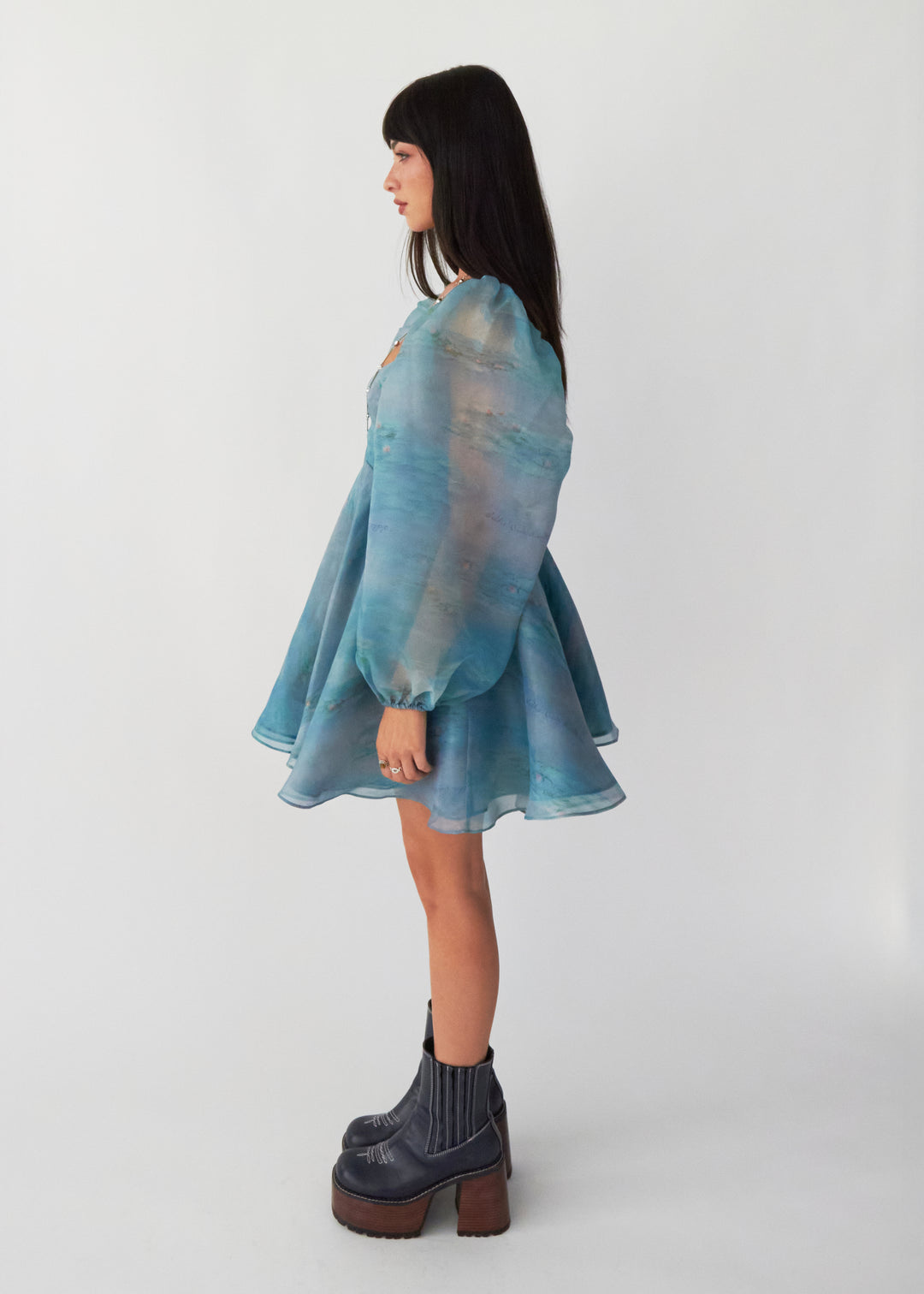 The Princess Dress in Water Lilies