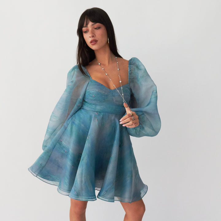 The Princess Dress in Water Lilies
