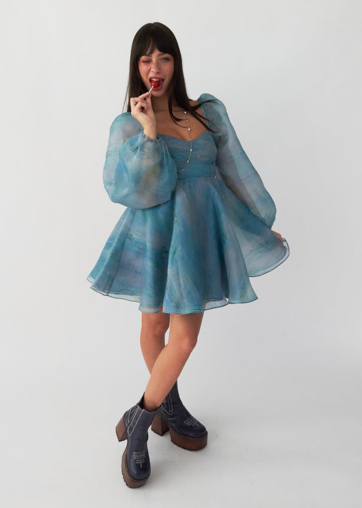 The Princess Dress in Water Lilies