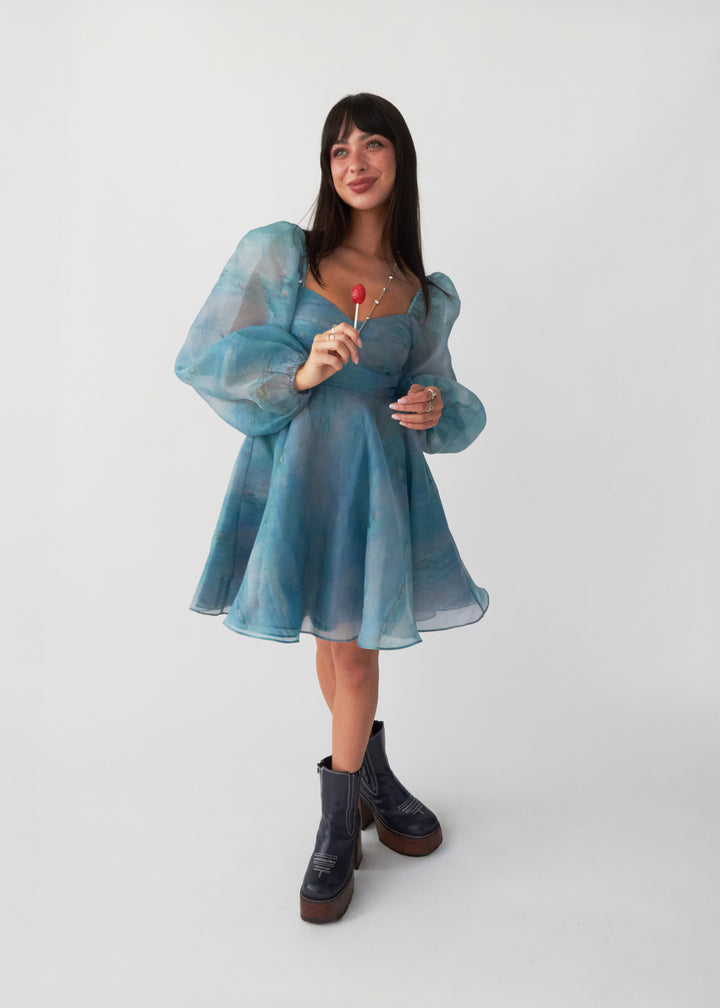 The Princess Dress in Water Lilies