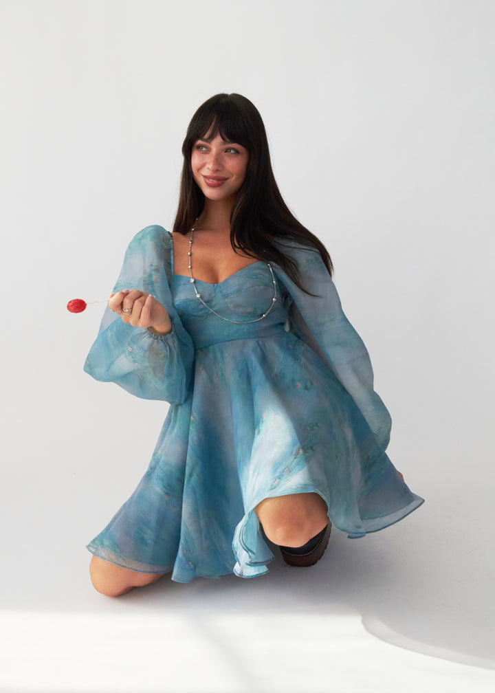 The Princess Dress in Water Lilies