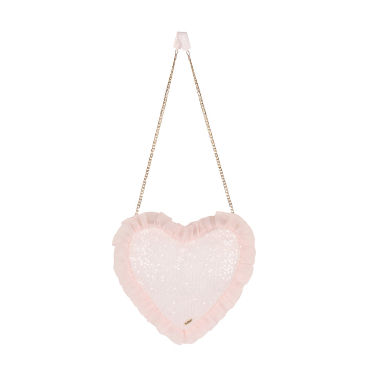 The Sparkling Heart Pillow Purse