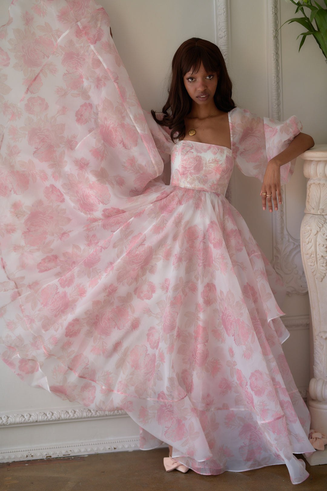 The Beverly Angel Bustle Dress