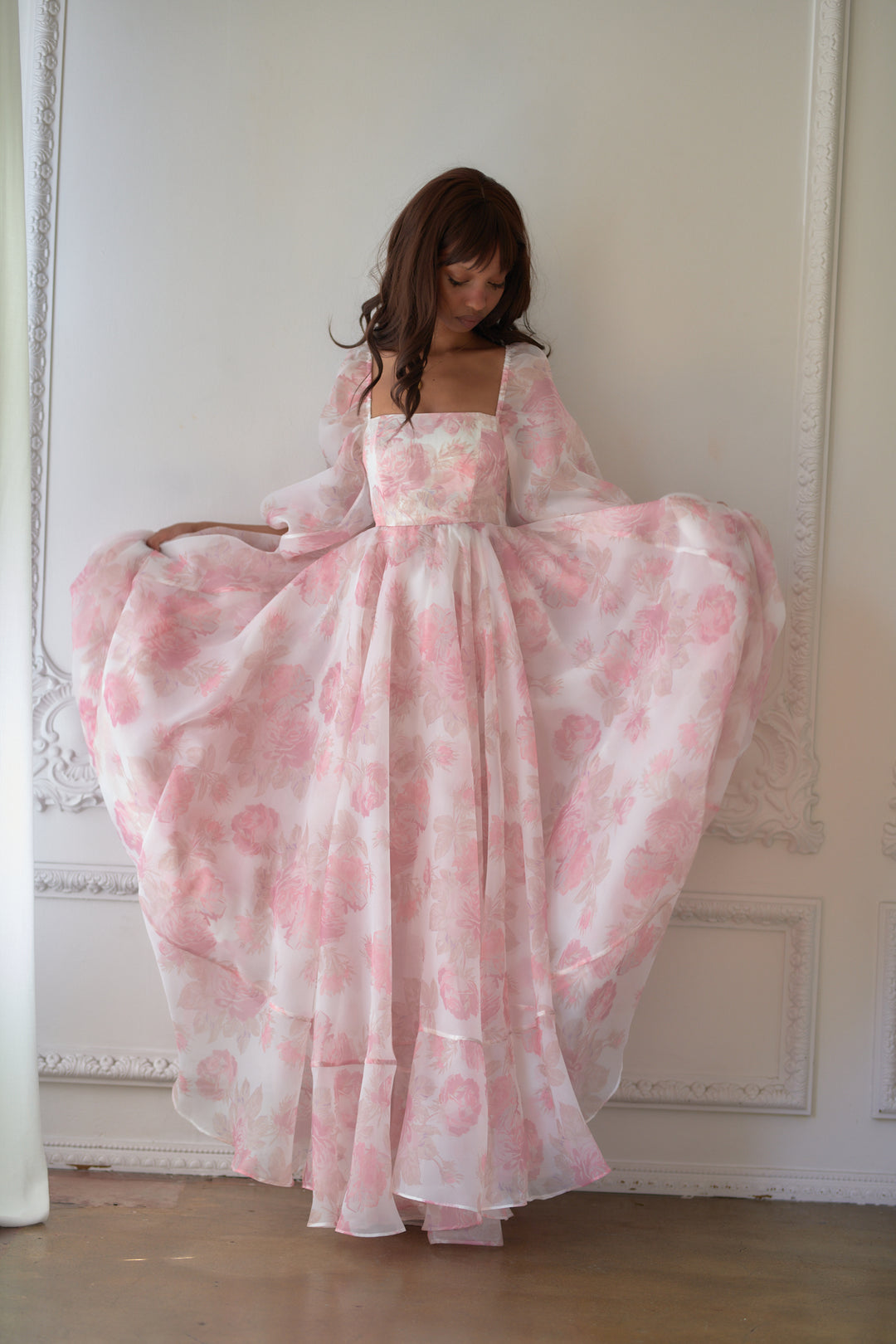 The Beverly Angel Bustle Dress