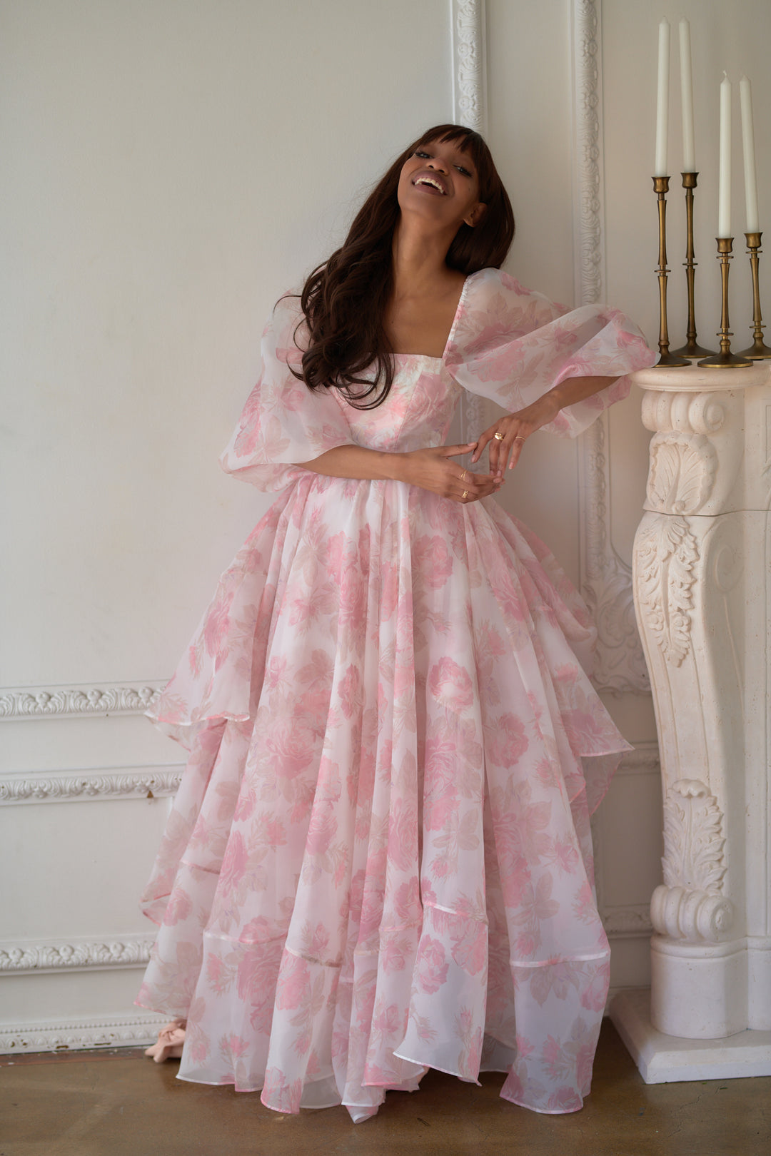 The Beverly Angel Bustle Dress