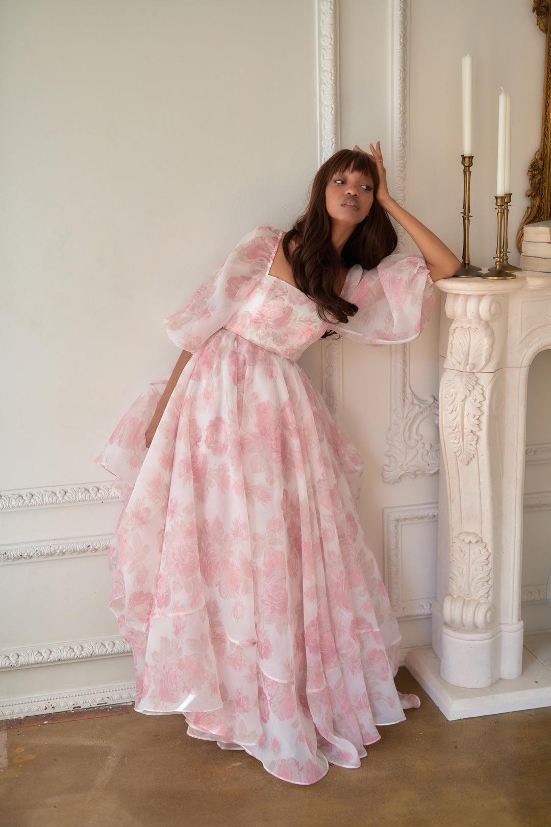 The Beverly Angel Bustle Dress