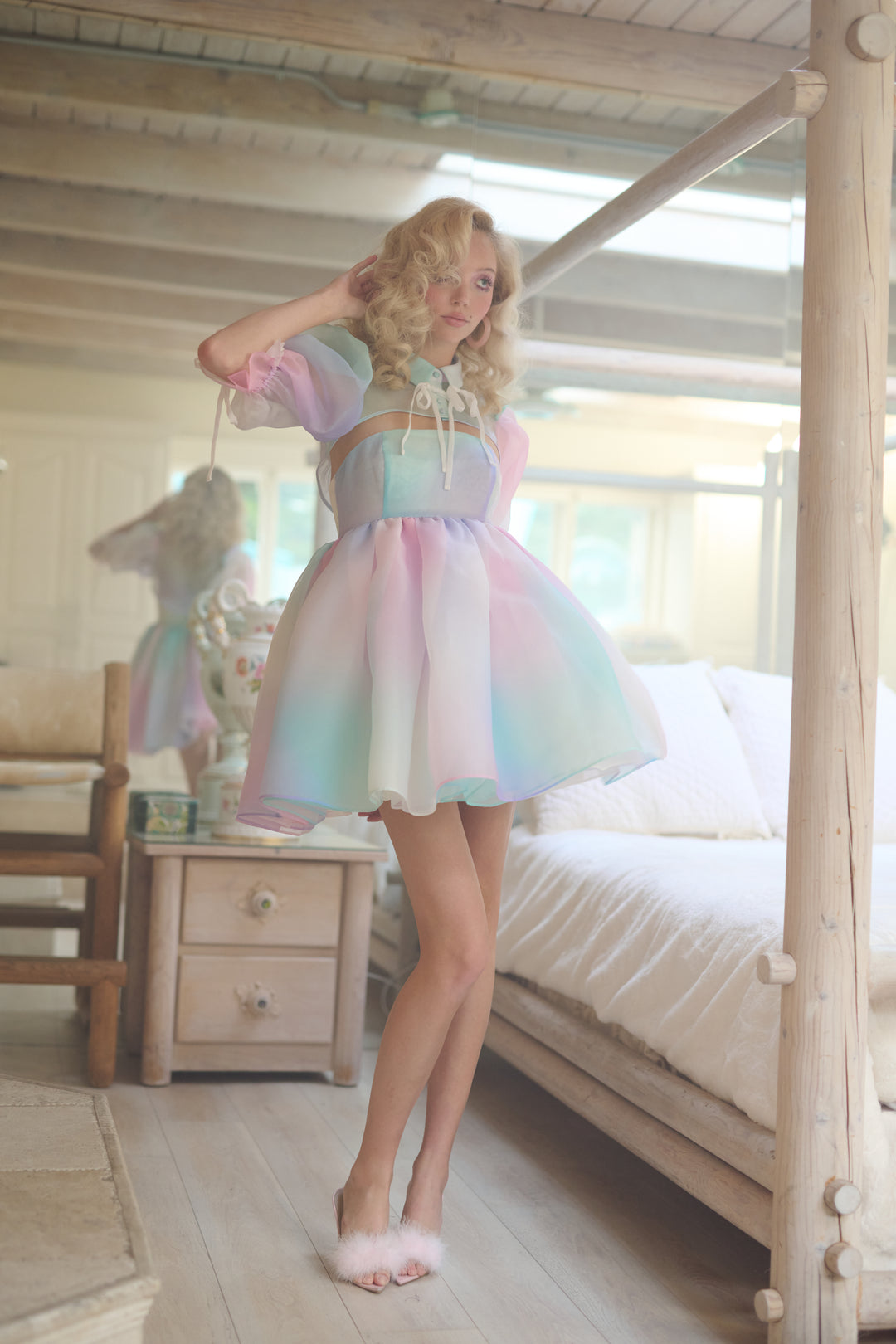 The Shrug Puff Dress