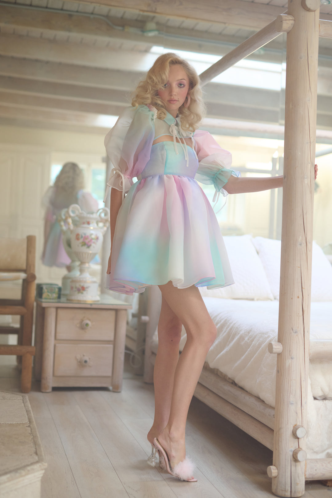The Shrug Puff Dress