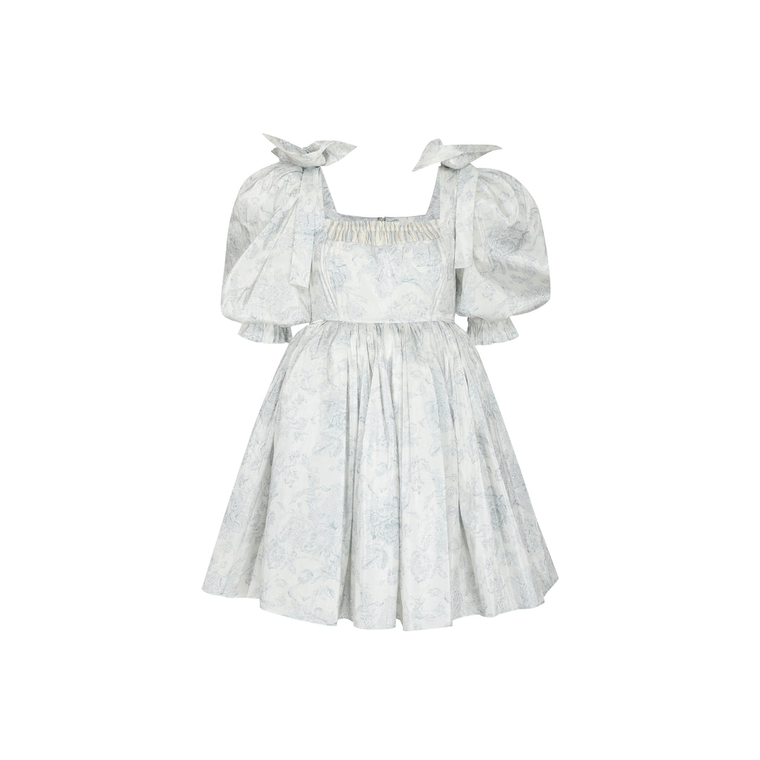 selkie puff dress ivory Selkie