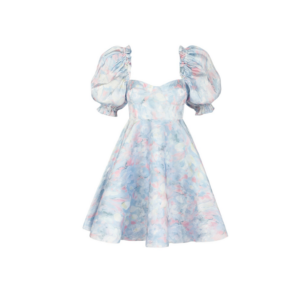 monet mini dress Monet Halter Satin Mini Dress